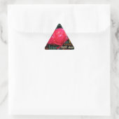 Sticker Triangulaire Bouquet d'amour : Une expression sincère (Sac)