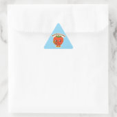 Sticker Triangulaire Bouton mignon Berry (Sac)