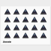 Sticker Triangulaire Boutons Palenpora (Feuille)