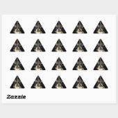 Sticker Triangulaire Bouzouki (Feuille)