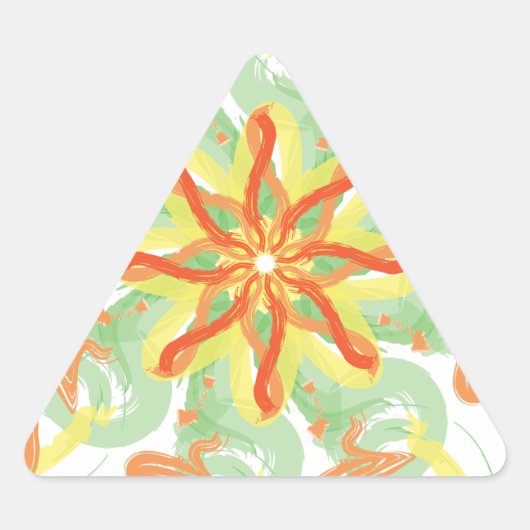 Sticker Triangulaire Brush (Devant)