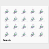 Sticker Triangulaire cadeau de golf, tony fernandes (Feuille)