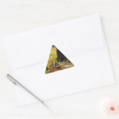 Sticker Triangulaire Café nocturne de Van Gogh (Enveloppe)