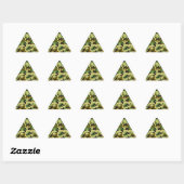 Sticker Triangulaire Camouflage des bois (Feuille)