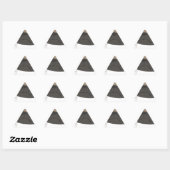 Sticker Triangulaire Carlin et café (Feuille)
