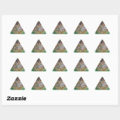 Sticker Triangulaire Carreaux (Feuille)