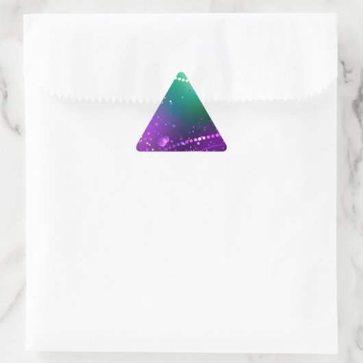 Sticker Triangulaire Carthagène Solive Purple (Sac)