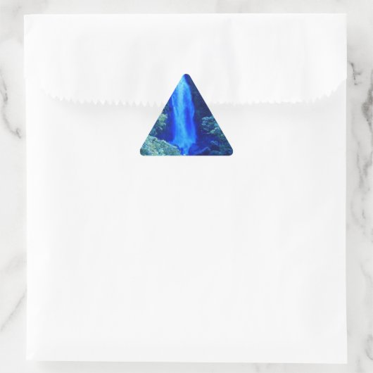 Sticker Triangulaire Cascade (Sac)