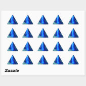 Sticker Triangulaire Cascade (Feuille)