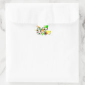 Sticker Triangulaire Cercles et points OT (Sac)