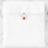 Sticker Triangulaire Cessez de fumer s'il vous plaît (Sac)