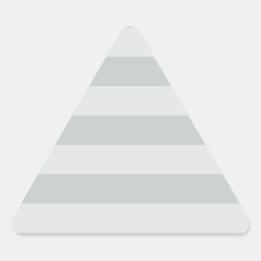 Sticker Triangulaire Changer les bandes grises en n'importe quelle Pers (Devant)