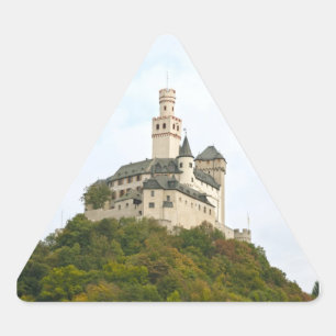 Sticker Triangulaire Château
