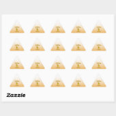Sticker Triangulaire Chaud à voile (Feuille)