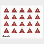 Sticker Triangulaire Chef femme (Feuille)