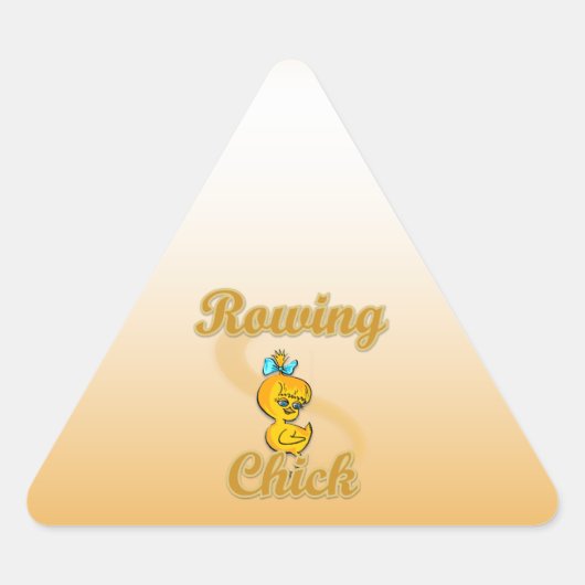 Sticker Triangulaire Chick (Devant)