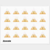 Sticker Triangulaire Chick thérapeutique (Feuille)