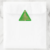 Sticker Triangulaire Christmas Tree Stencil (Sac)
