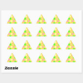 Sticker Triangulaire Citrus (Feuille)