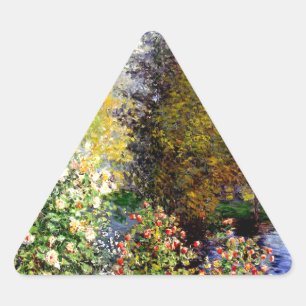 Sticker Triangulaire Claude Monet A