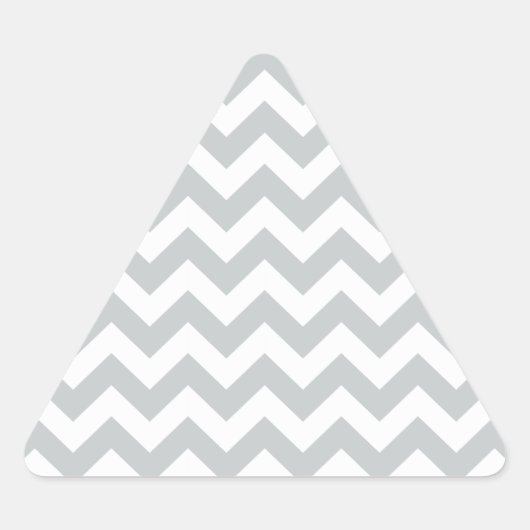 Sticker Triangulaire Cliquez sur Personnaliser pour modifier Gris en co (Devant)