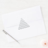 Sticker Triangulaire Cliquez sur Personnaliser pour modifier Gris en co (Enveloppe)