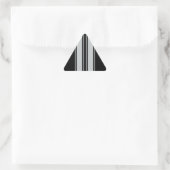 Sticker Triangulaire Cliquez sur Personnaliser pour modifier Gris en co (Sac)