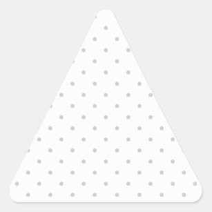 Sticker Triangulaire Cliquez sur Personnaliser pour modifier Gris en co