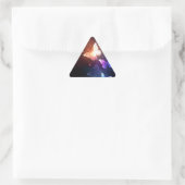 Sticker Triangulaire Clowing Night Butterflies (Sac)