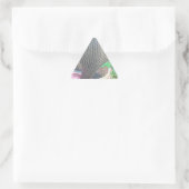 Sticker Triangulaire Cobra dans le panier Imprimer (Sac)