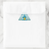 Sticker Triangulaire Coche de point d'aiguille #7 (Sac)
