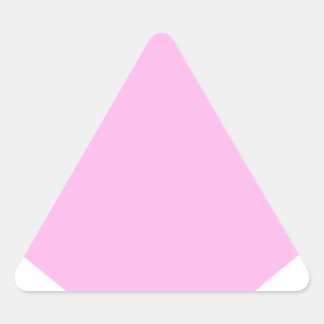 Sticker Triangulaire Coeurs roses, Amour inconditionnel_