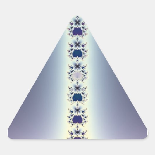 Sticker Triangulaire Collier Violet (Devant)