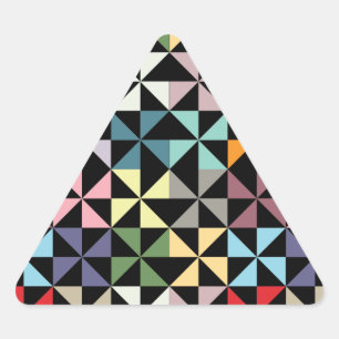 Sticker Triangulaire Colorful