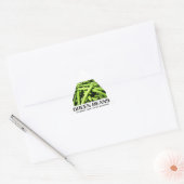 Sticker Triangulaire Come get you some green beans. (Enveloppe)
