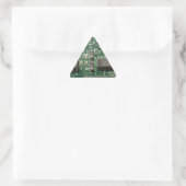 Sticker Triangulaire Conception de carte (Sac)
