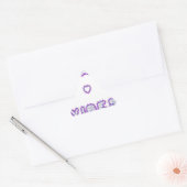 Sticker Triangulaire Conception de l'art texte de devis Smart Vibes (Enveloppe)