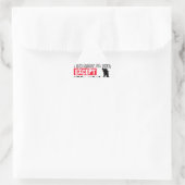 Sticker Triangulaire conception martiale de krav maga (Sac)