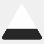 Sticker Triangulaire Conception minimale - (Devant)
