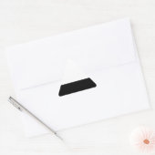 Sticker Triangulaire Conception minimale - (Enveloppe)