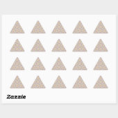 Sticker Triangulaire Coquillages (Feuille)