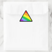 Sticker Triangulaire Corey Tiger 80s Rainbow Triangle (Sac)