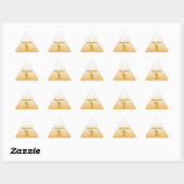 Sticker Triangulaire Corps de construction poussette (Feuille)