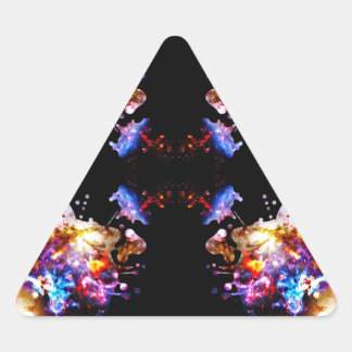 Sticker Triangulaire Cosmos colorésCosmos colorés