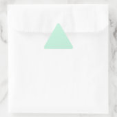 Sticker Triangulaire Couleur de trait clair (Sac)