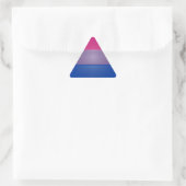 Sticker Triangulaire Couleurs Bi Pride (Sac)