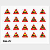 Sticker Triangulaire Couleurs KAG (Feuille)