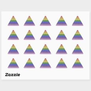 STICKER TRIANGULAIRE COURRIER
