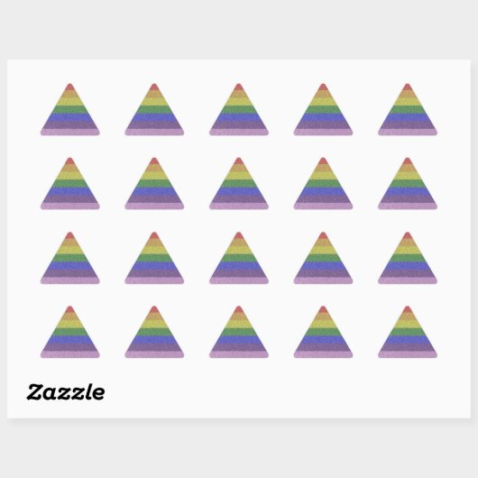STICKER TRIANGULAIRE COURRIER (Feuille)