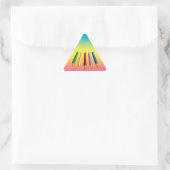 Sticker Triangulaire Crayons de couleur (Sac)